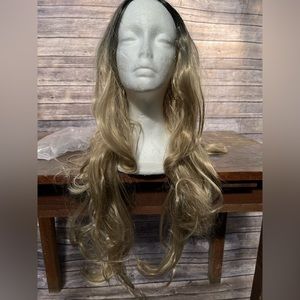 Ombre balayage long wavy wig